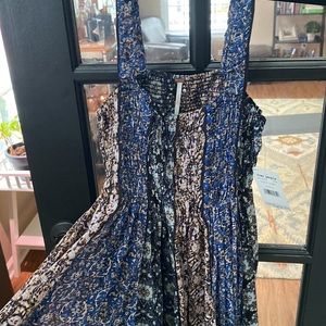 Free people floral maxi NWT